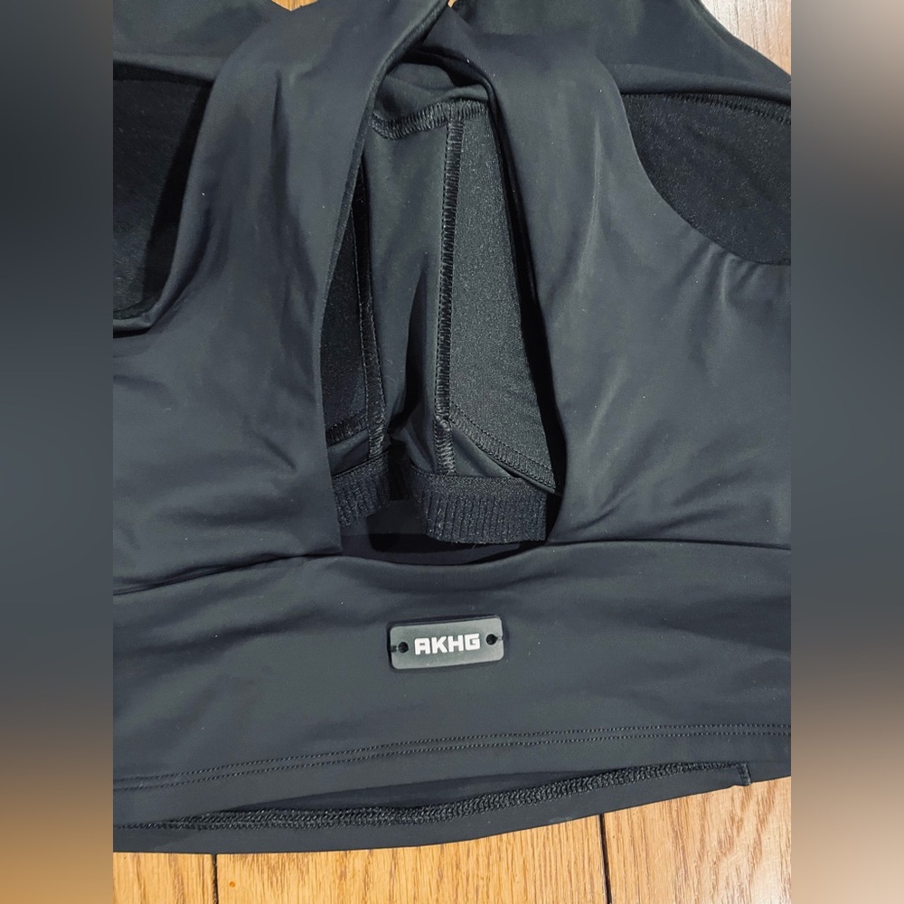 Alaskan Hardgear Duluth Trading Co. black high neck bra, size 10 - Picture 3 of 7